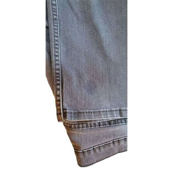 Black Men's Levi's 511 Jeans Size 31 x 30 Distressed Worn Straight Leg Style - Picture 6 of 6